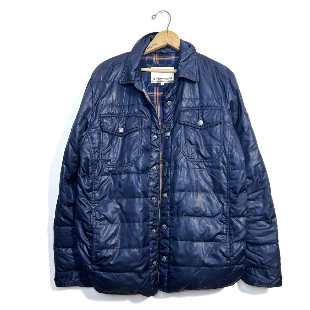 Freeman T Porter | Blue Puffer Jacket